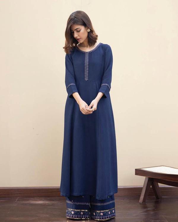 Midnight Sky | 2-Piece Stitched Winter Arrival